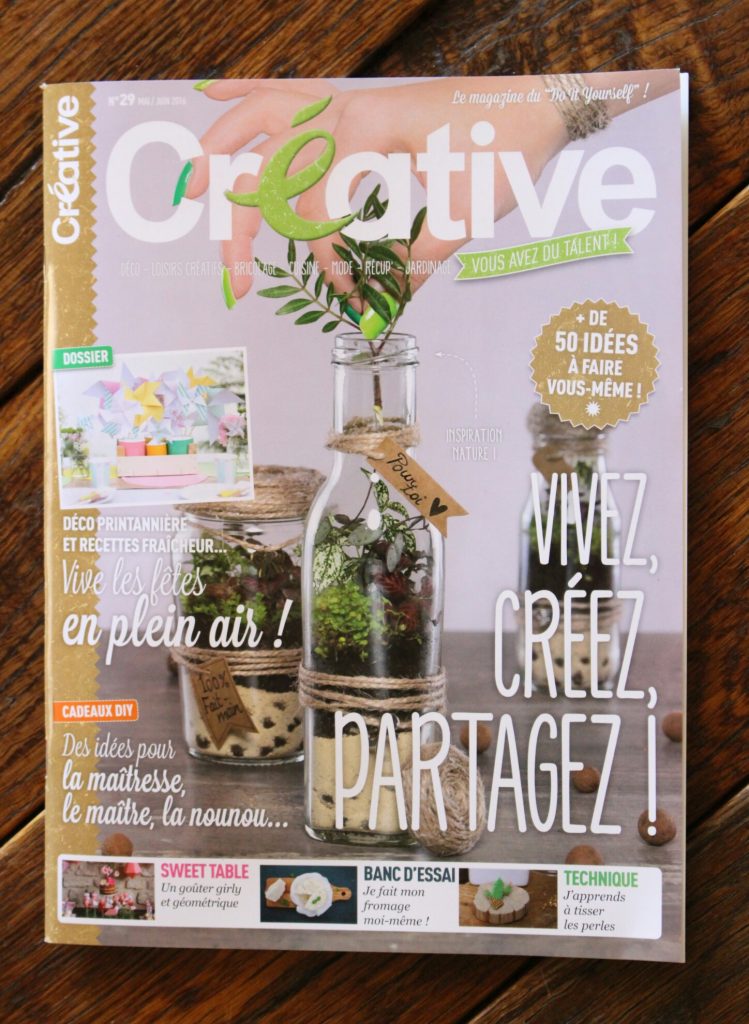 "Créative", le magazine de mai-juin 2016